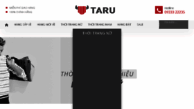 What Taru.vn website looked like in 2017 (6 years ago)