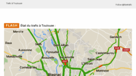 What Toulousetrafic.com website looked like in 2017 (7 years ago)