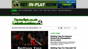 What Tipsterbets.co.uk website looked like in 2017 (6 years ago)