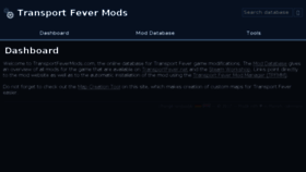 What Transportfevermods.com website looked like in 2017 (6 years ago)