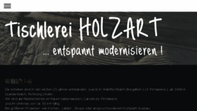 What Tischlerei-holzart.com website looked like in 2017 (7 years ago)