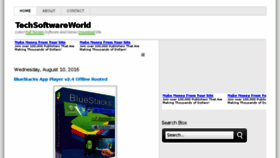 What Techsoftwareworld.blogspot.com website looked like in 2017 (7 years ago)