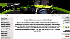 What Trp-productions.de website looked like in 2017 (7 years ago)