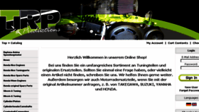 What Trp-productions.de website looked like in 2017 (8 years ago)