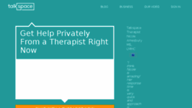 What Talktala.com website looked like in 2017 (8 years ago)