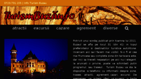 What Turismbuzau.ro website looked like in 2017 (6 years ago)
