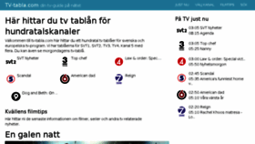 What Tv-tabla.com website looked like in 2017 (6 years ago)