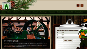 What Texasforestrymuseum.com website looked like in 2017 (6 years ago)