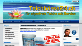 What Teichboerse24.ch website looked like in 2017 (6 years ago)