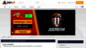 What Teksty.jeja.pl website looked like in 2017 (6 years ago)