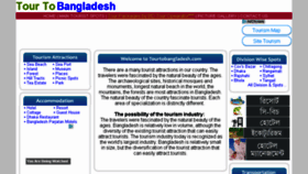 What Tourtobangladesh.com website looked like in 2017 (6 years ago)