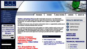 What Tricitieslab.com website looked like in 2017 (6 years ago)