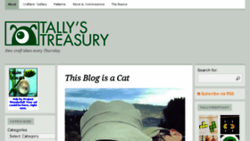 What Tallystreasury.com website looked like in 2017 (6 years ago)