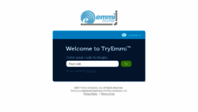 What Tryemmi.com website looked like in 2017 (6 years ago)