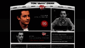 What Tomdwan.com website looked like in 2011 (12 years ago)