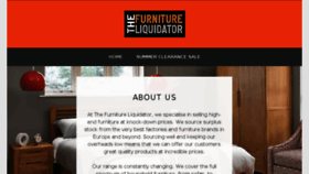 What Thefurnitureliquidator.ie website looked like in 2017 (6 years ago)