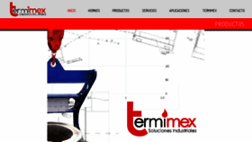 What Termimex.com.mx website looked like in 2017 (6 years ago)