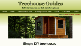 What Treehouseguides.com website looked like in 2017 (6 years ago)