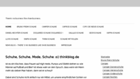 What Thinkblog.de website looked like in 2017 (6 years ago)