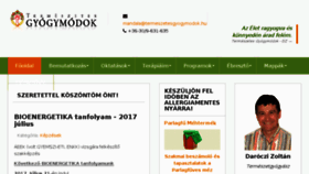 What Termeszetesgyogymodok.hu website looked like in 2017 (6 years ago)