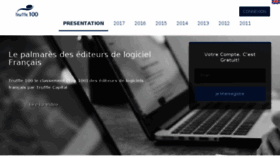 What Truffle100.fr website looked like in 2017 (6 years ago)