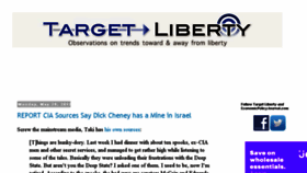 What Targetliberty.com website looked like in 2017 (6 years ago)