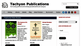 What Tachyonpublications.com website looked like in 2017 (6 years ago)