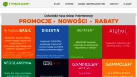 What Tymofarm.pl website looked like in 2017 (6 years ago)