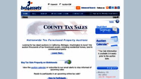 What Taxsale.com website looked like in 2017 (7 years ago)