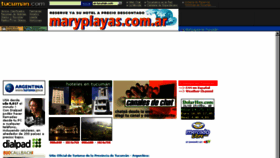 What Tucuman.com website looked like in 2017 (6 years ago)