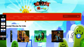 What Thekidsmovies.com website looked like in 2017 (6 years ago)