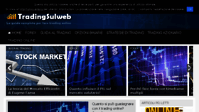 What Tradingsulweb.it website looked like in 2017 (6 years ago)