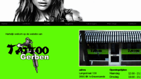 What Tattoogerben.nl website looked like in 2017 (6 years ago)