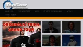 What Tgear.cz website looked like in 2017 (6 years ago)