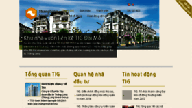 What Thanglonginvestgroup.vn website looked like in 2017 (6 years ago)