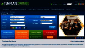 What Templatedigitale.com website looked like in 2017 (6 years ago)