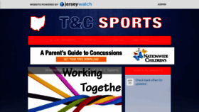 What Tandcsports.com website looked like in 2017 (6 years ago)