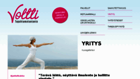 What Tapahtumatuotantovoltti.fi website looked like in 2017 (6 years ago)