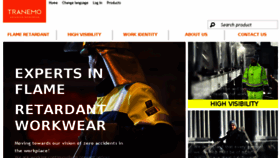 What Tranemoworkwear.co.uk website looked like in 2017 (6 years ago)
