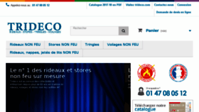 What Trideco-shop.com website looked like in 2017 (6 years ago)