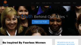 What Thetruthbehindtitles.com website looked like in 2017 (6 years ago)