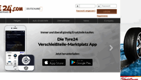 What Tyre24.de website looked like in 2017 (6 years ago)
