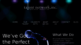 What Talentnetworkinc.com website looked like in 2017 (6 years ago)