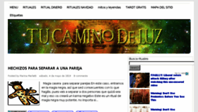 What Tucaminodeluz.com website looked like in 2017 (6 years ago)