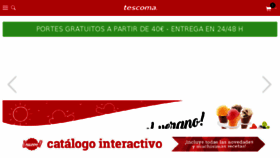 What Tescomaonline.es website looked like in 2017 (6 years ago)