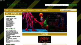 What Ticketatm.com website looked like in 2017 (6 years ago)