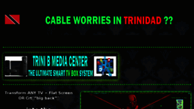 What Trinib.com website looked like in 2017 (7 years ago)