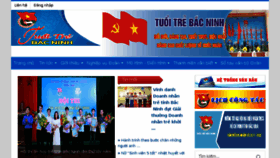 What Tinhdoanbacninh.gov.vn website looked like in 2017 (6 years ago)