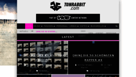 What Tonrabbit.com website looked like in 2017 (6 years ago)