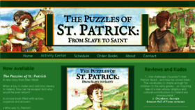 What Thepuzzlesofstpatrick.com website looked like in 2017 (8 years ago)